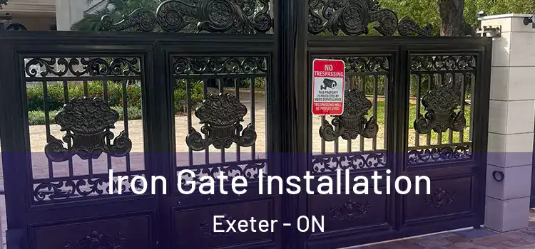  Iron Gate Installation Exeter - ON