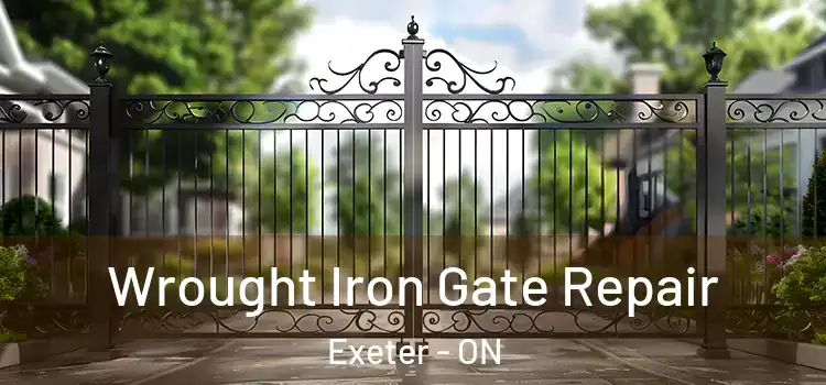  Wrought Iron Gate Repair Exeter - ON